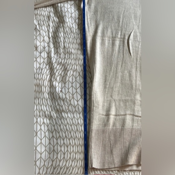 🌸 knit set / jumpsuit style 🧶 S cotton mix top pant beach holiday lounge vacay … - Picture 6 of 6